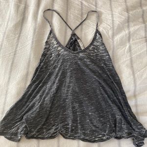 Free People Gray Tank